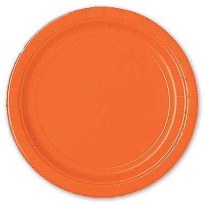 Тарелки Orange Peel бумажные 17см 8шт
