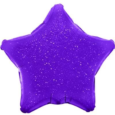 Звезда Фиолетовый голография 18