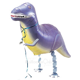 Ходячая фигура Динозавр шар фольга