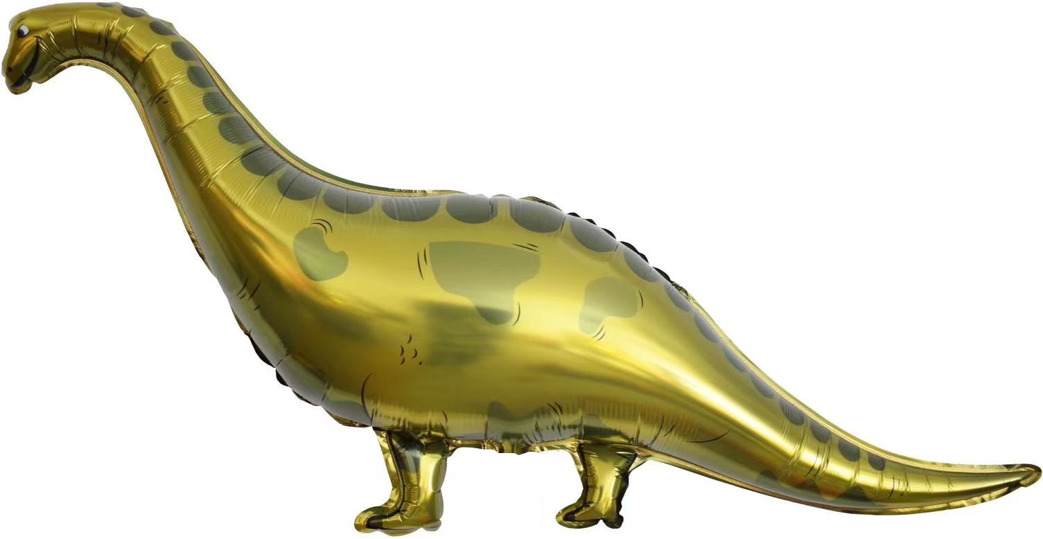 Шар фольга Фигура, Динозаврик Брахиозавр 99см с гелием