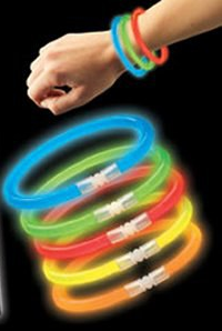 Набор браслетов светящихся ассорти 50 шт купить недорого с доставкой или в розницу в магазине рядом с м. Коньково в Москве