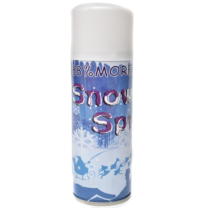 Снег декоративный белый в баллончике (спрей) Snow Spray 250ml