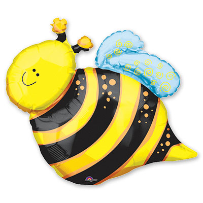 Фигура Пчелка 61х63 см шар фольга