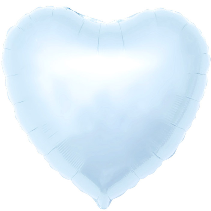 Сердце Светло-голубой 18