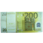 сувенирные, бутафорские деньги для выкупа пачка 200 € евро LKM  УТ-00000749
