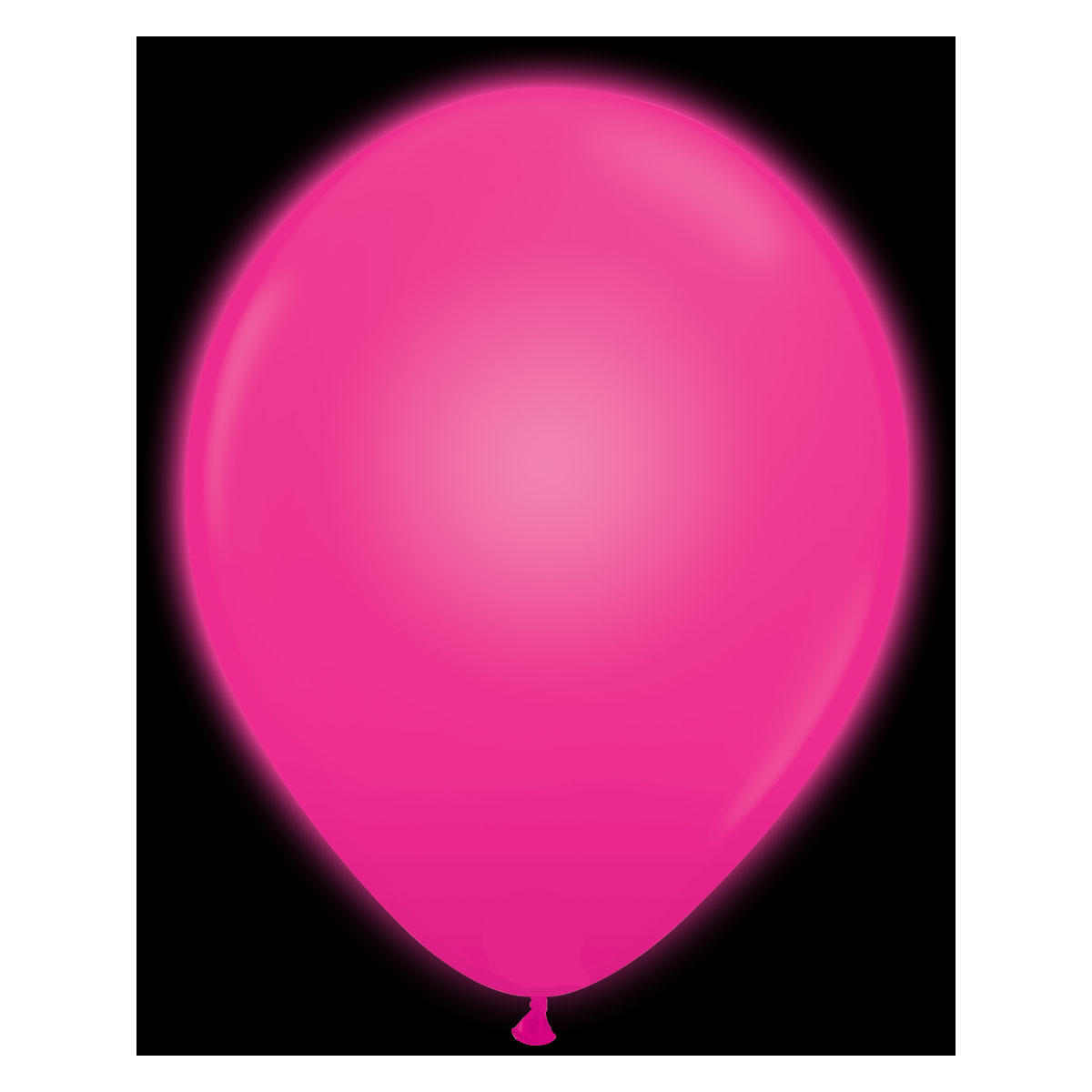 Воздушные шары с гелием и обработкой Светящиеся Пастель Pink Розовый 007 12