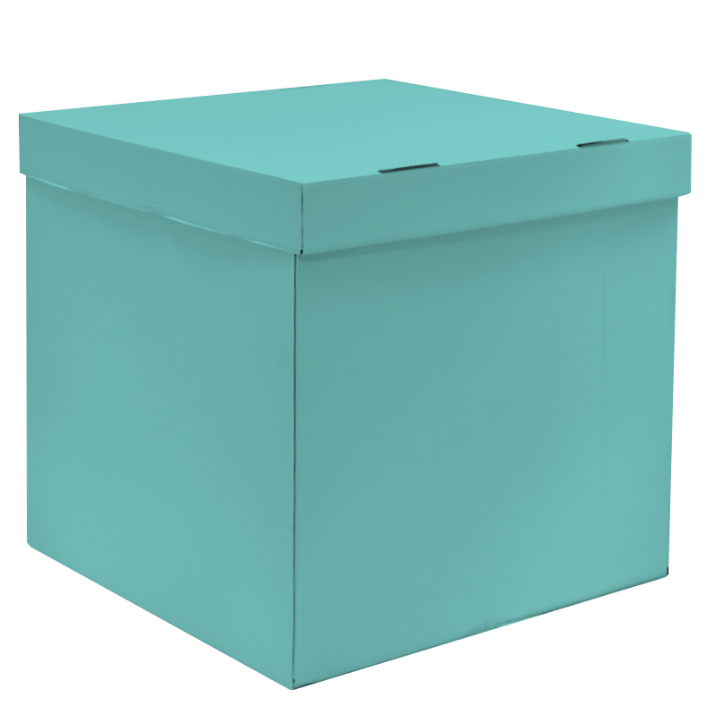 Коробка для воздушных шаров Тиффани 60х60х60 см