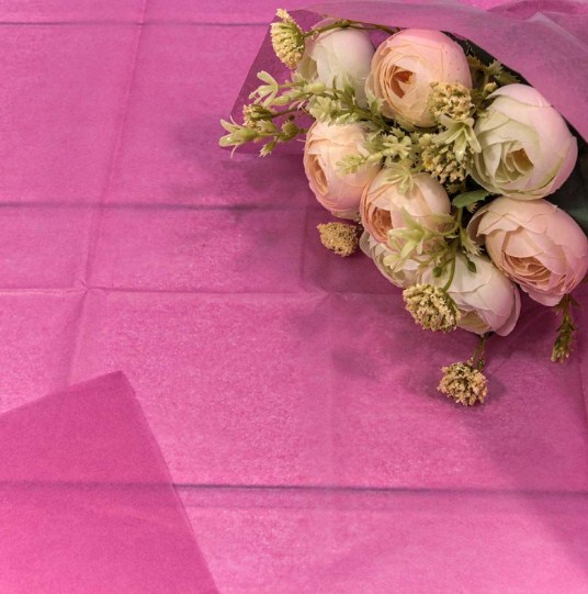 Упаковочная бумага Тишью (0,5*0,65 м) Темно-розовый упак 10 шт. 000100/12 OMG-GIFT