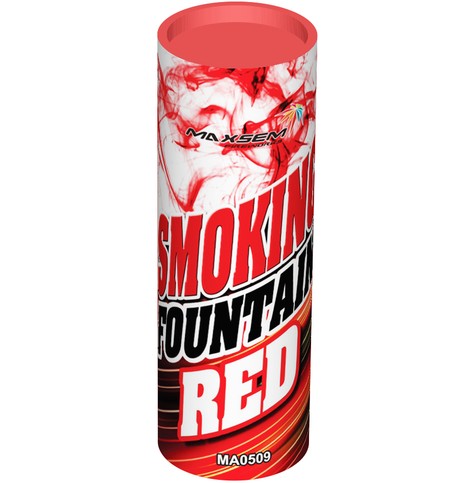 Дымовой фонтан цветной SMOKING FOUNTAIN RED