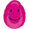 Фигура Яйцо улыбающееся 45см шар фольга