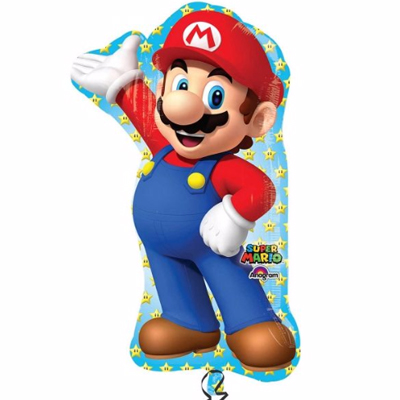 Фигура Супер Марио 55х83 см шар фольга