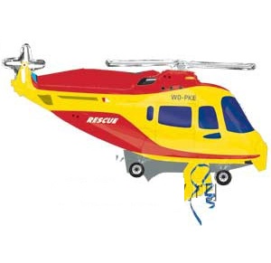 Фигура STREET Вертолет 84х56см шар фольга