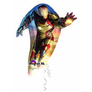 Фигура Железный человек 81х91см шар фольга