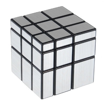 Кубик Рубика Зеркальный Серебряный 3х3 5,5см