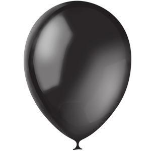 Воздушные шары Декоратор BLACK 048 12