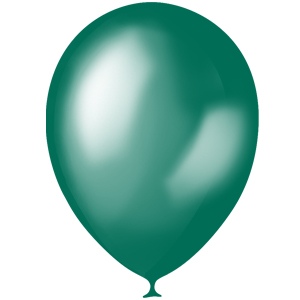 Шар "Металлик GREEN TEAL Зеленый чирок Морской 029" 12"/30 см