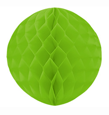 Бумажный шар - сота Светло-Зеленый 12