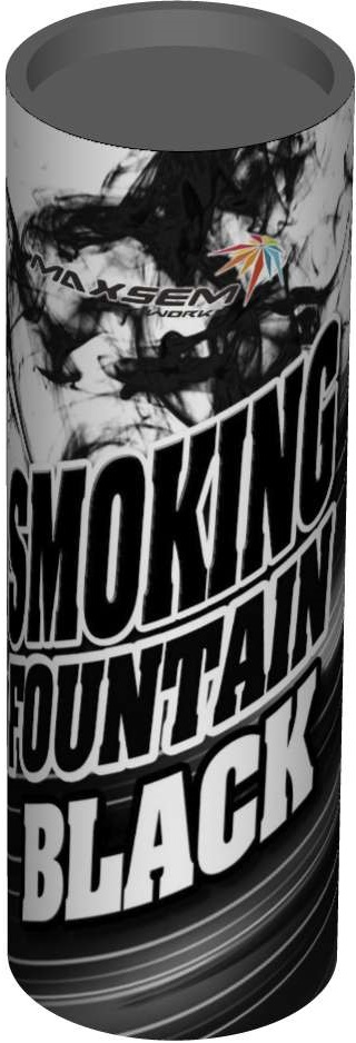 Дымовой фонтан цветной SMOKING FOUNTAIN BLACK 1,75" 30сек. h-115ммMaxsem