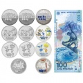Монеты и банкноты Сочи 2014