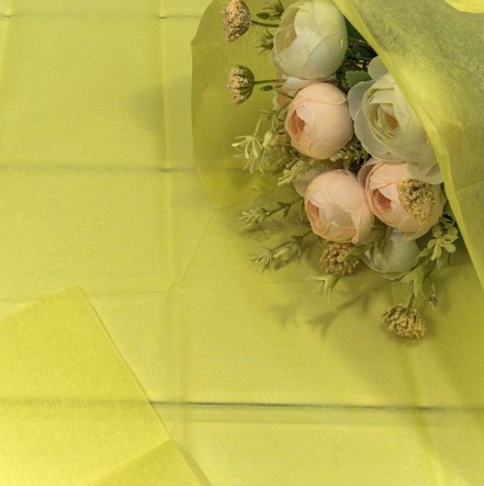 Упаковочная бумага Тишью (0,5*0,65 м) Желтый упак 10 шт. 000100/16 DB