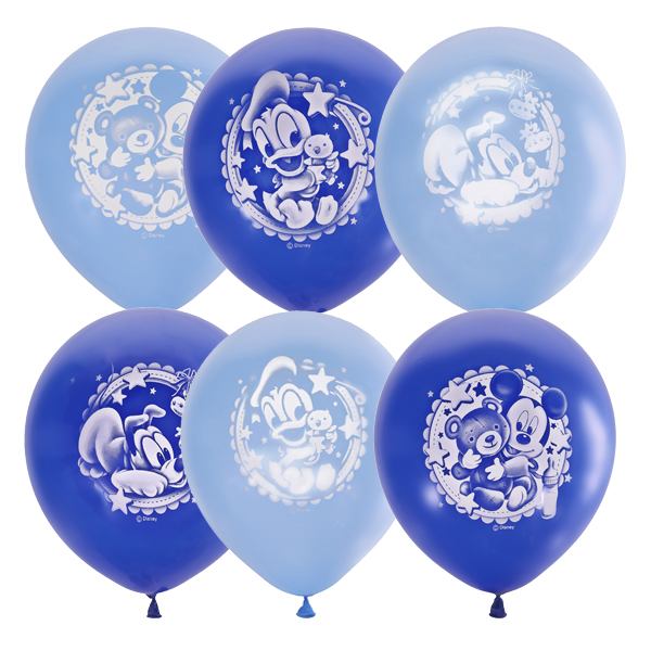 Воздушные шары Дисней Малыш 30см с гелием и обработкой Хай-флоат