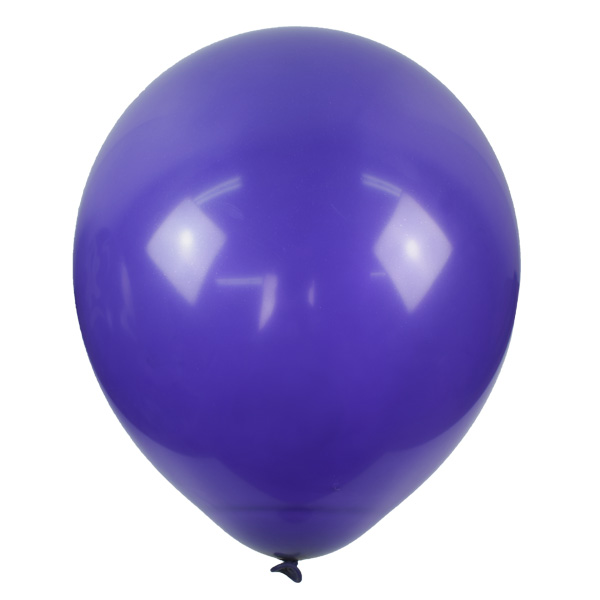 Воздушные шары с гелием и обработкой Пастель INDIGO PURPLE Фиолетовый индиго 849 12"/30 см