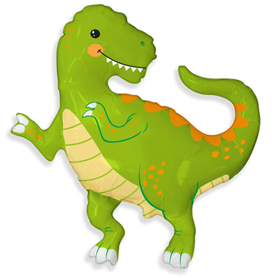 Шар фольга Фигура Динозавр 84х82см с гелием