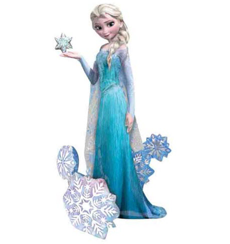Ходячая фигура Frozen Эльза Снежная Королева шар фольга