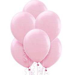 Облако из шаров Пастель Розовое 30 шаров