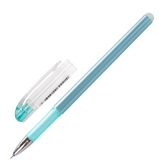 Ручка стираемая гелевая S "College", СИНЯЯ, игольчатый узел 0,5 мм, линия письма 0,38 мм