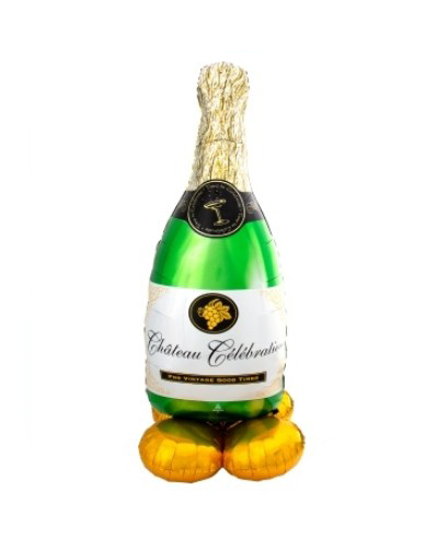 Фигура Декорация Воздух AIR Шампанское 157см шар фольга