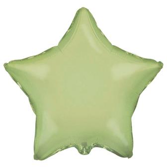 Звезда OLIVE GREEN 18"/45см шар фольга