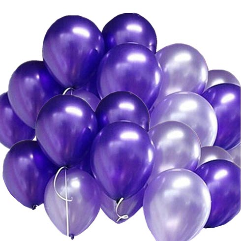 Облако из шаров Purple & Violet 27 шаров