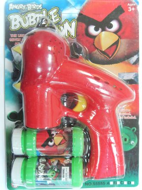 Пистолет по запуску мыльных пузырей Angry Birds