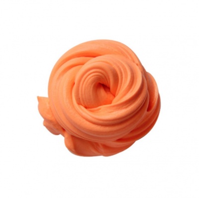 Игрушка Антистресс Super Light Clay оранжевый большой 8х6см