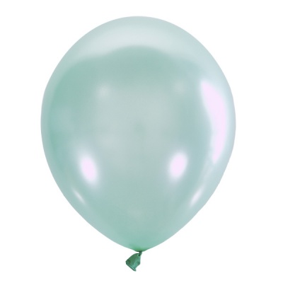 Воздушные шары с гелием и обработкой Перламутр GREEN Зеленый 075 12"/30 см