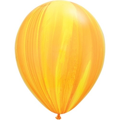 Премиум шары Супер Агат Yellow Orange 11"/30 см