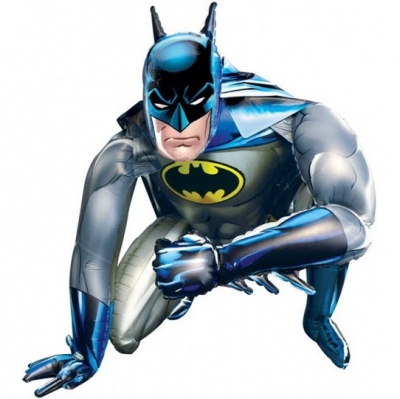 Ходячая фигура Воздух Бэтмен 111х91см шар фольга