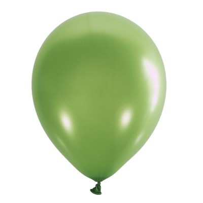 Воздушные шары с гелием и обработкой Металлик KIWI Киви 638 12"/30 см