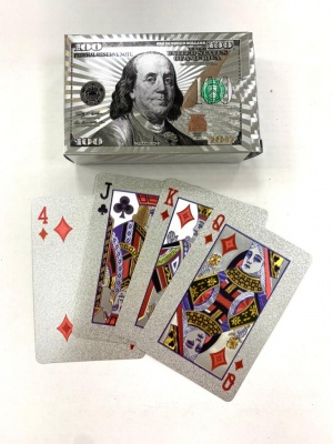    "Silver Standard Poker" 54 C-SIL-E LKM             .