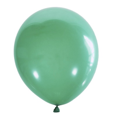 Воздушные шары с гелием и обработкой Декоратор JADE GREEN Нефритово-зеленый 054 12"/30 см