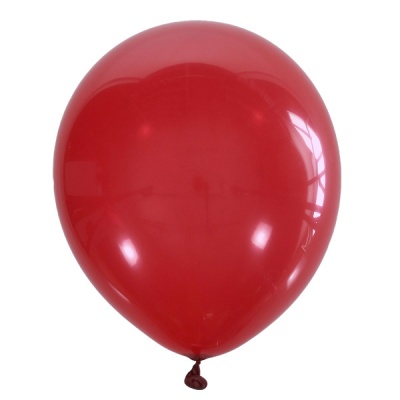 Воздушные шары с гелием и обработкой Декоратор CHERRY RED Вишнево-красный 058 12"/30 см