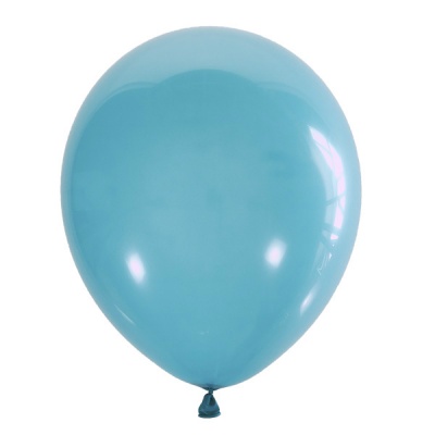 Воздушные шары с гелием и обработкой Декоратор AQUA BLUE Аква-синий 992" 12"/30 см