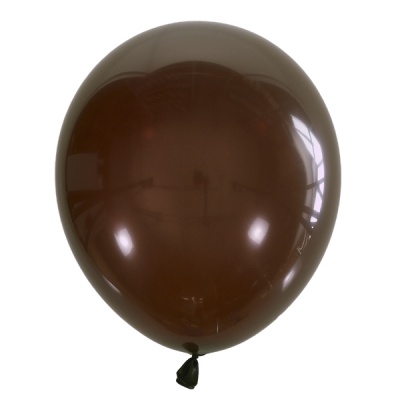 Воздушные шары с гелием и обработкой Декоратор BROWN Коричневый 067 12"/30 см