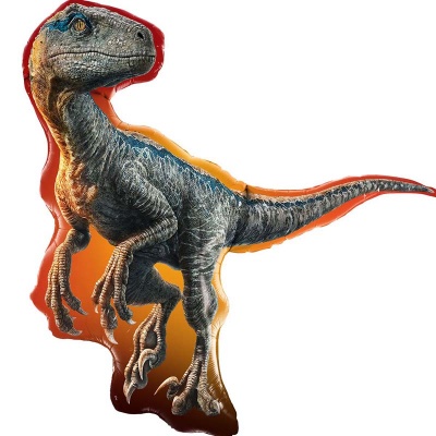 Шар фольга Фигура Парк Юрского Периода Динозавр 96см с гелием