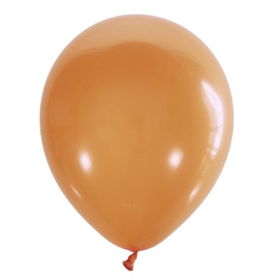 Воздушные шары с гелием и обработкой Пастель ORANGE Оранжевый 005 12"/30 см