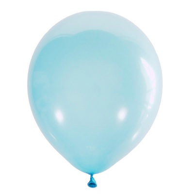 Воздушные шары с гелием и обработкой Декоратор SKY BLUE Небесно-голубой 042 12"/30 см