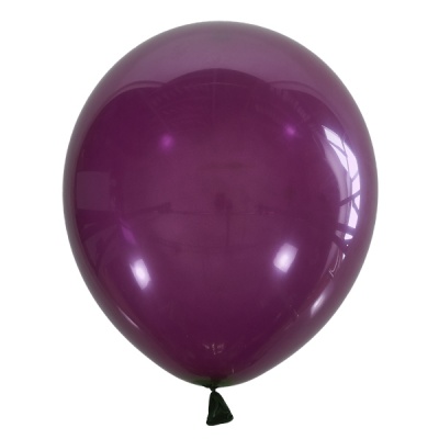 Воздушные шары с гелием и обработкой Декоратор DARK VIOLET Темно-фиолетовый 061 12"/30 см