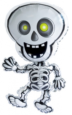 Фигура Скелет танцующий 71 см шар фольга Falali Хэллоуин