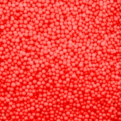 шарики пенопласт красный мелкие Веселый праздник  6521336